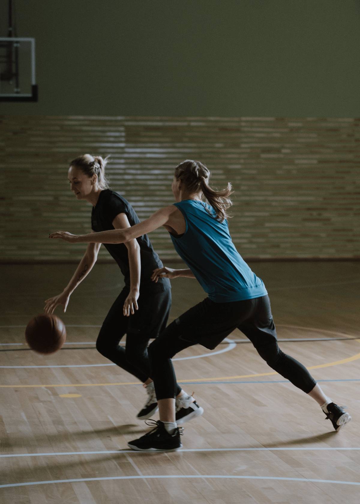 Indoor basketball