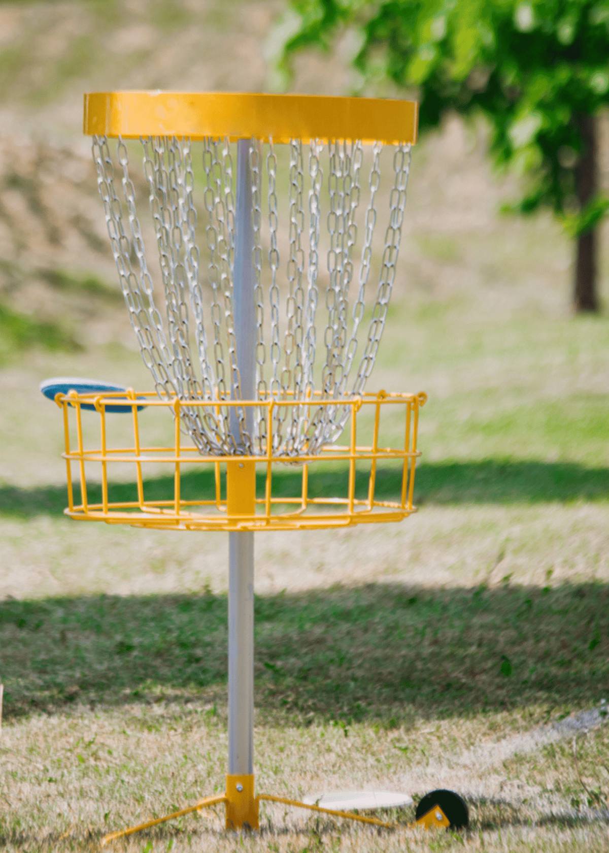 Disc golf basket