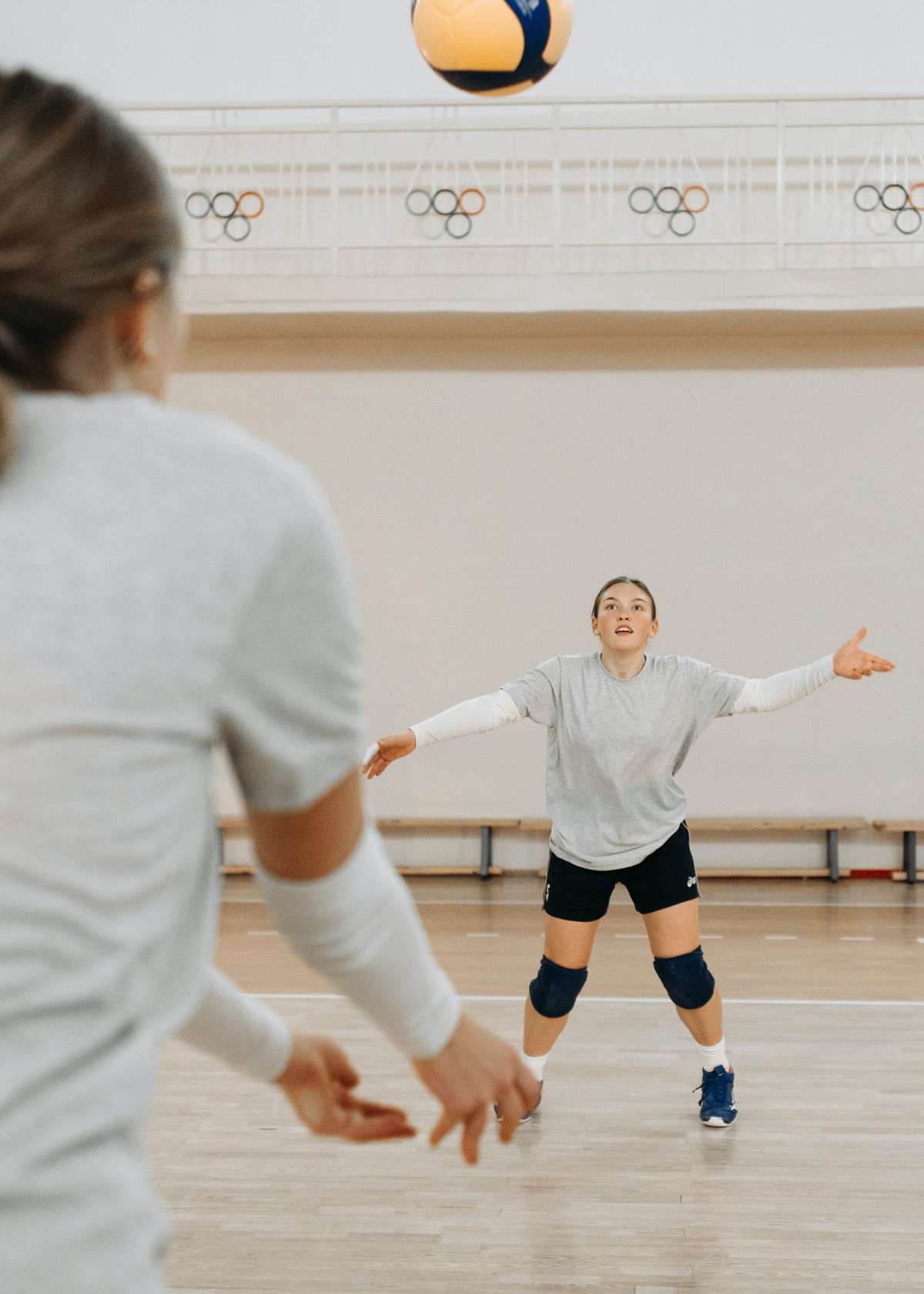 Volleyball warm up drills