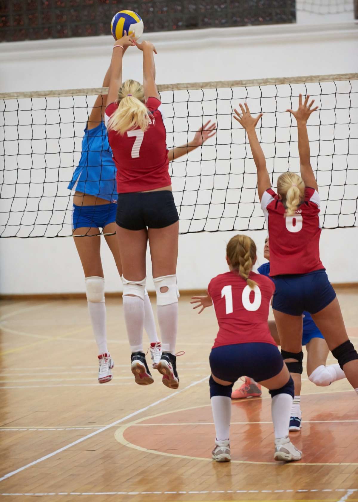 Volleyball hit