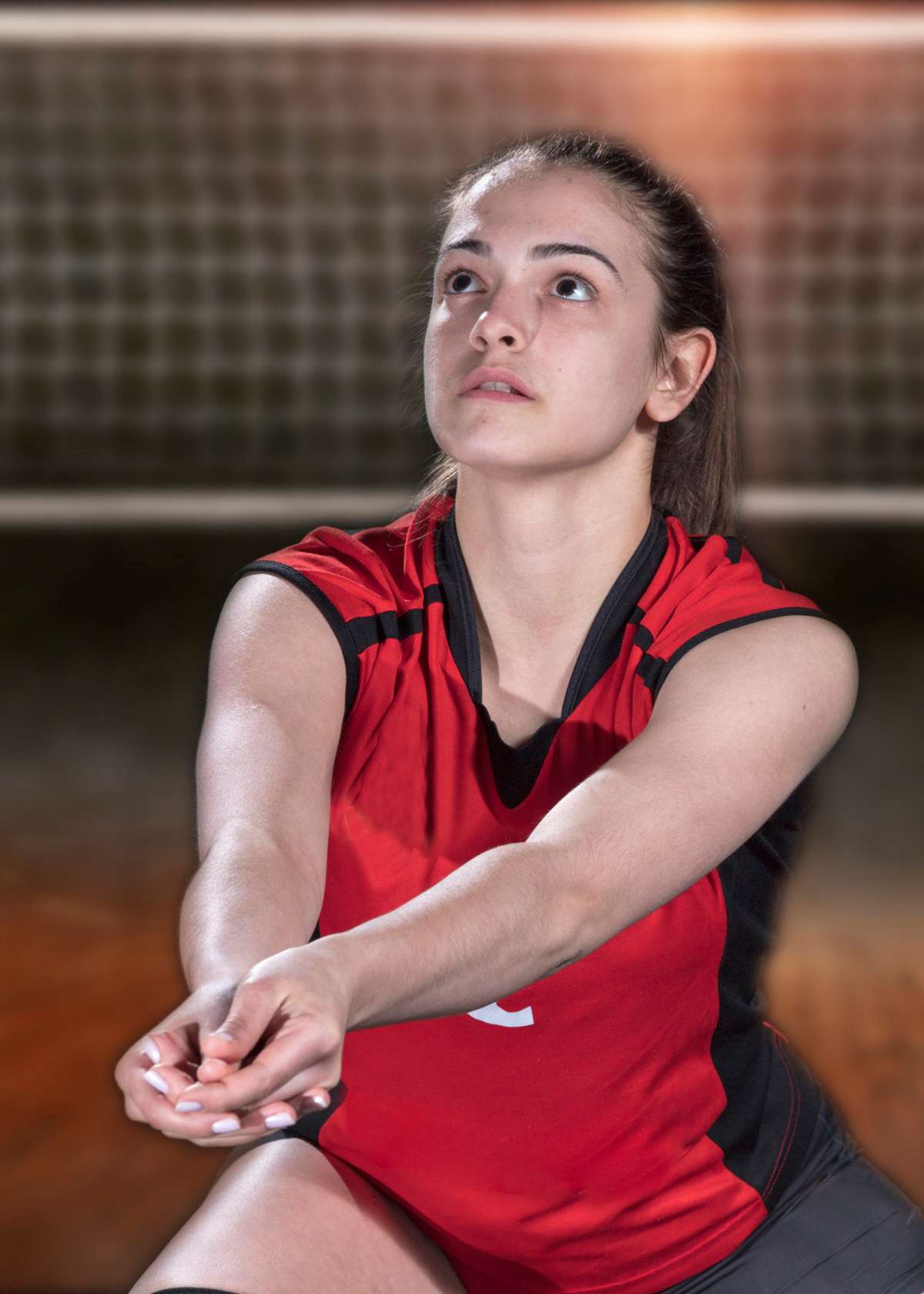 Volleyball libero passing