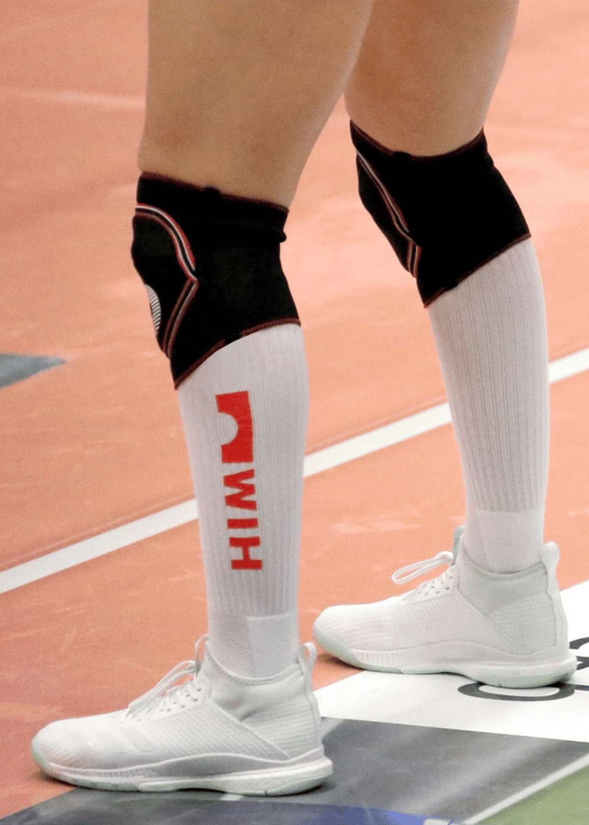 White volleyball shoes