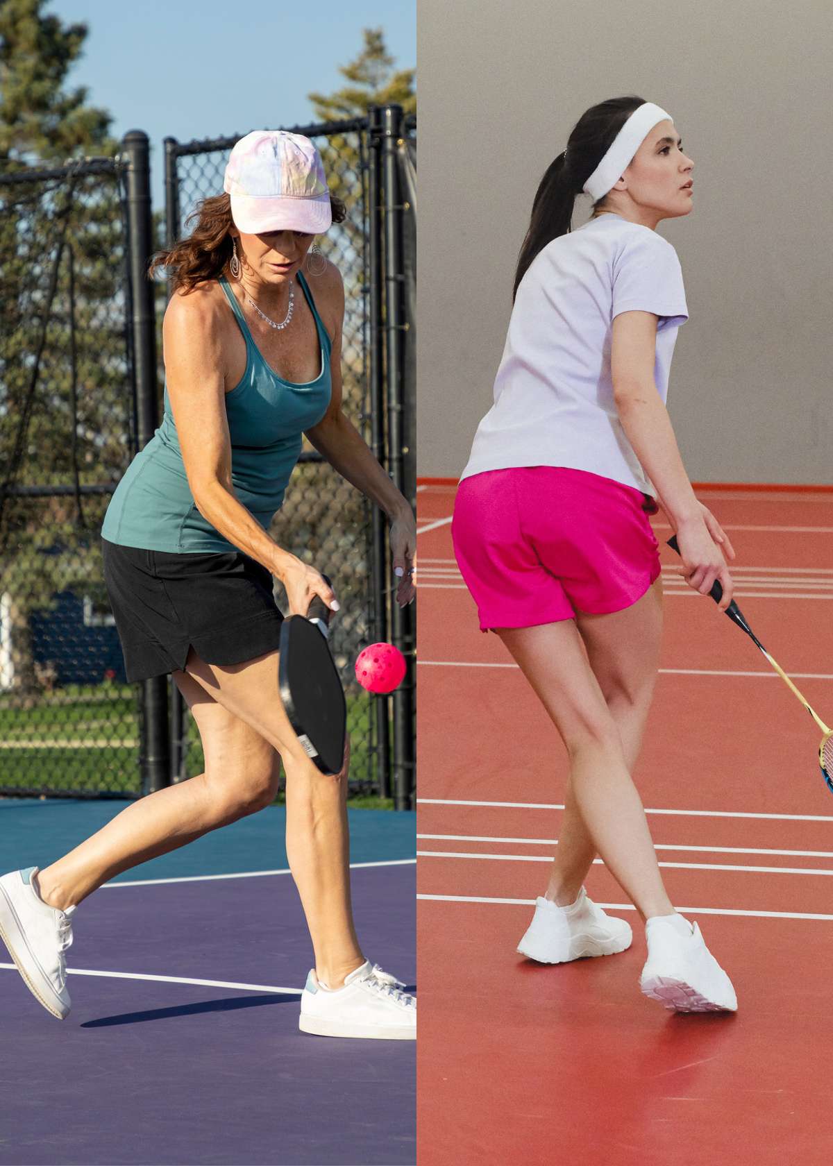 Pickleball vs badminton